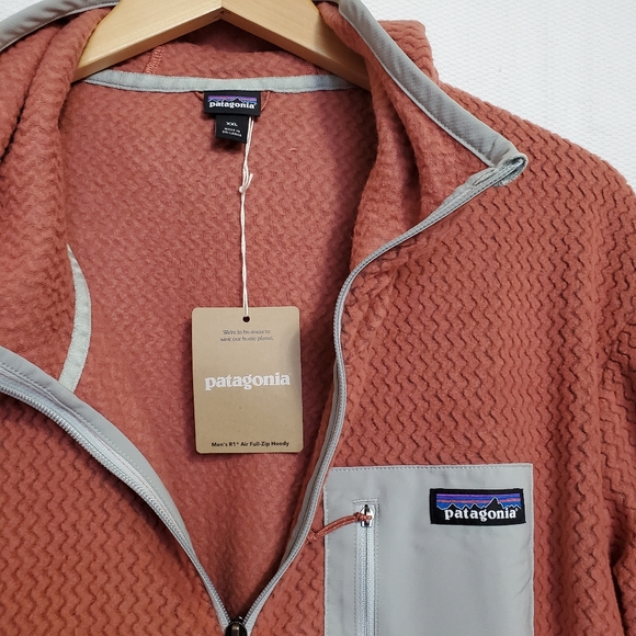 Patagonia R1 Air Full Zip Tech Fleece Hoody Jacket Mens XXL NEW - Picture 5 of 9